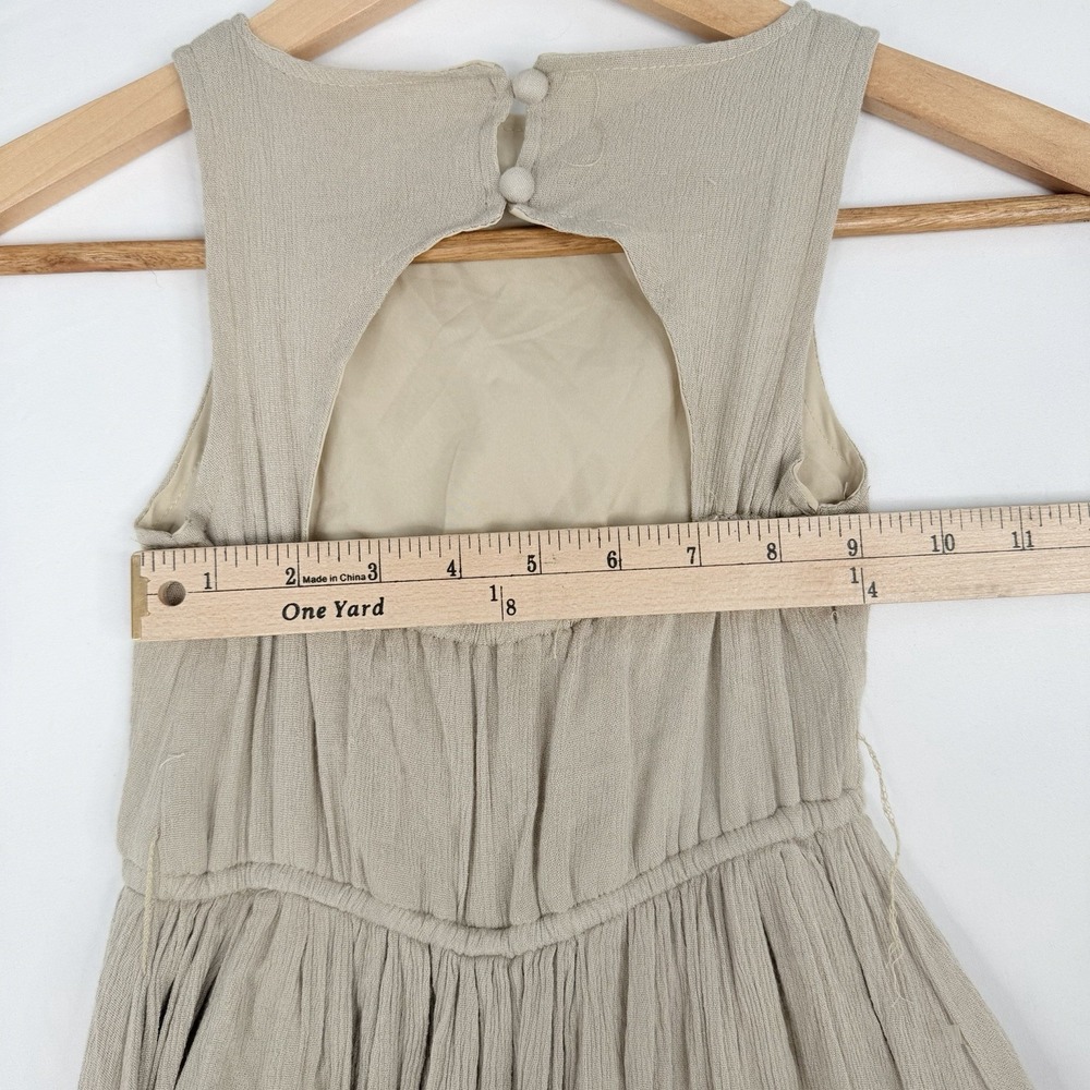 Mia Joy Catrin maxi Dress by Joyfolie High-Low Hem Size 5 Layered Lace Ruffle - Picture 6 of 14